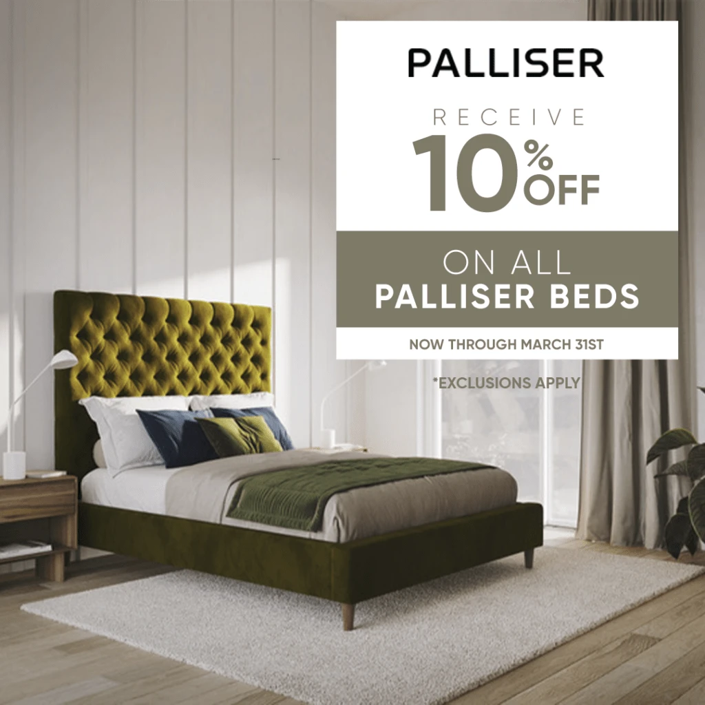 Palliser Bed Promo (Valid From: March 10, 2023 to March 31, 2023) Palliser Bed Promo (Valid From: March 10, 2023 to March 31, 2023)