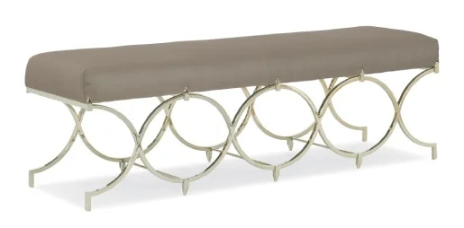 Caracole garden bench