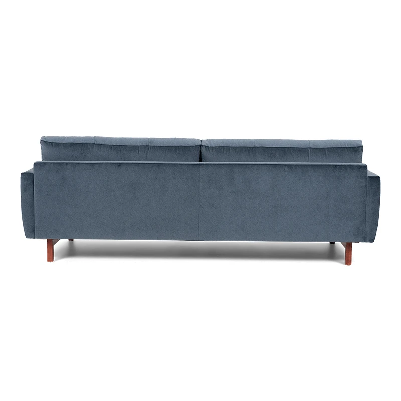 carmet4 blue two seat sofa product shot back side
