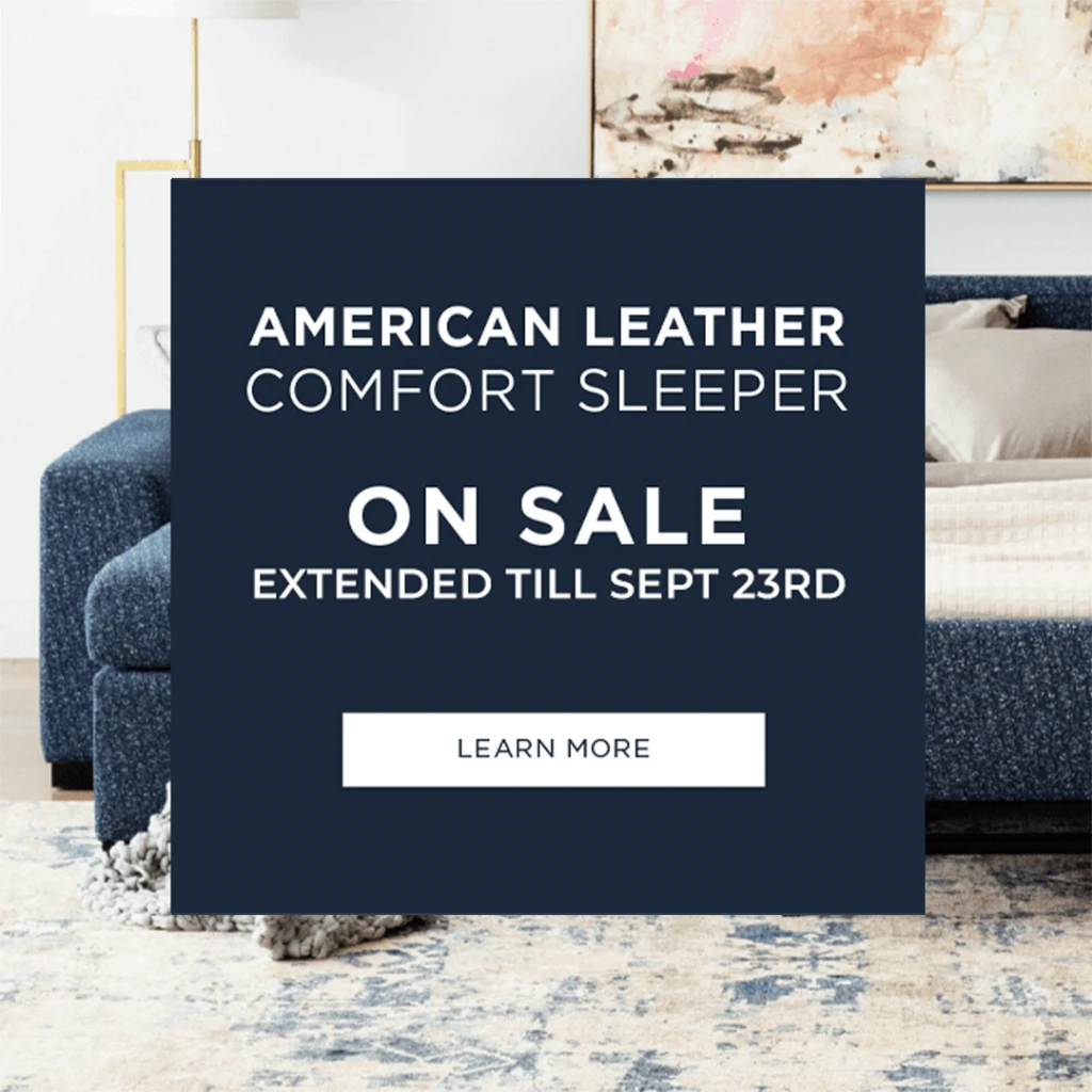 American Leather Select Comfort Sleepers (Valid From: August 30, 2019 to September 23, 2019)
