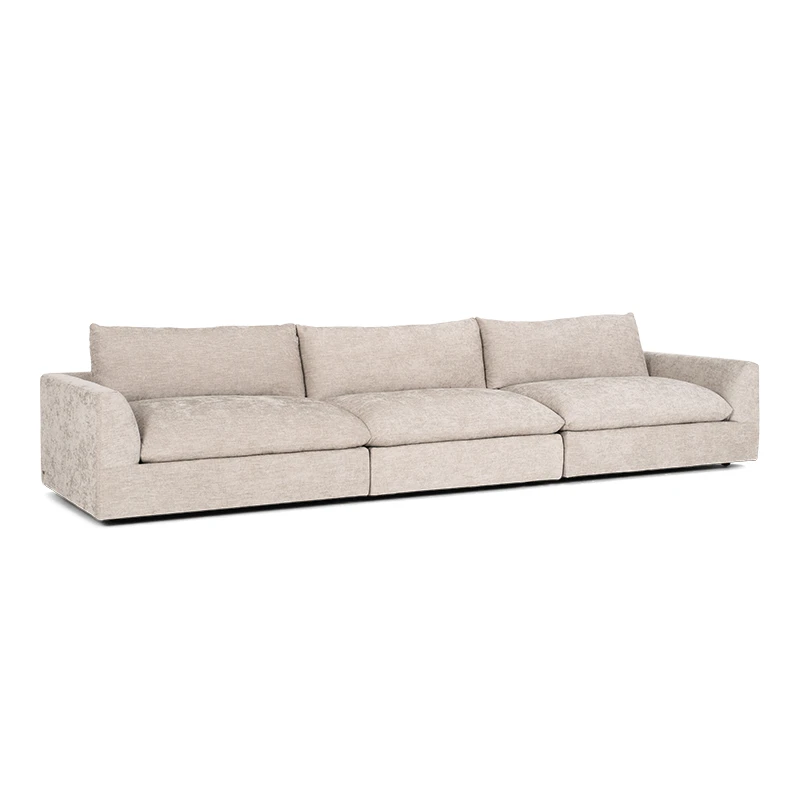 beige three seat sofa silo espen product photo