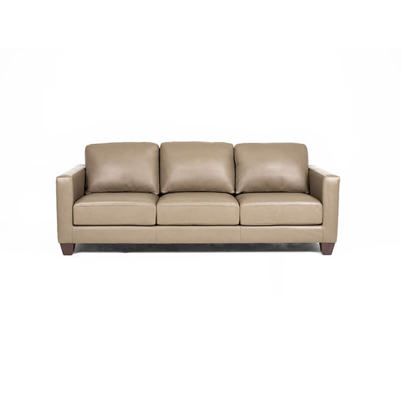 ED.Alessandro_HavenChampagne_front sand three seat sofa product photo