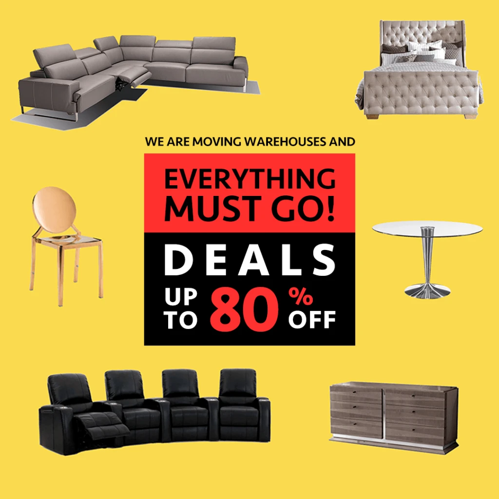 Warehouse Sale (Valid From: March 13, 2020 to March 29, 2020)