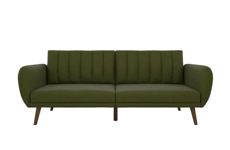 Green sofa