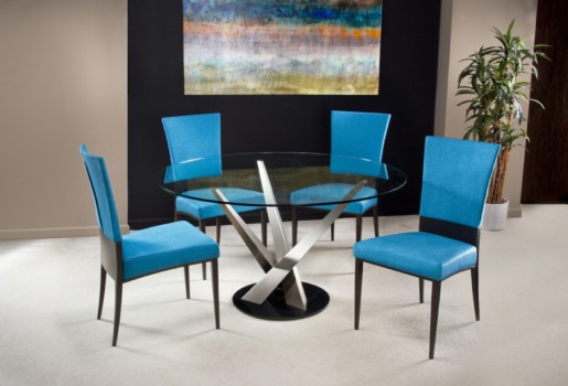 Crystal dining table
