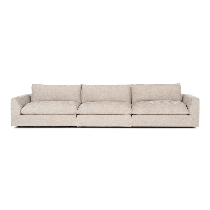 beige three seat sofa silo espen product photo