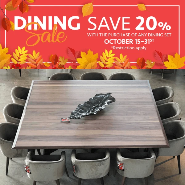 Dining Sale 2020 (Valid From: October 15, 2020 to October 31, 2020)
