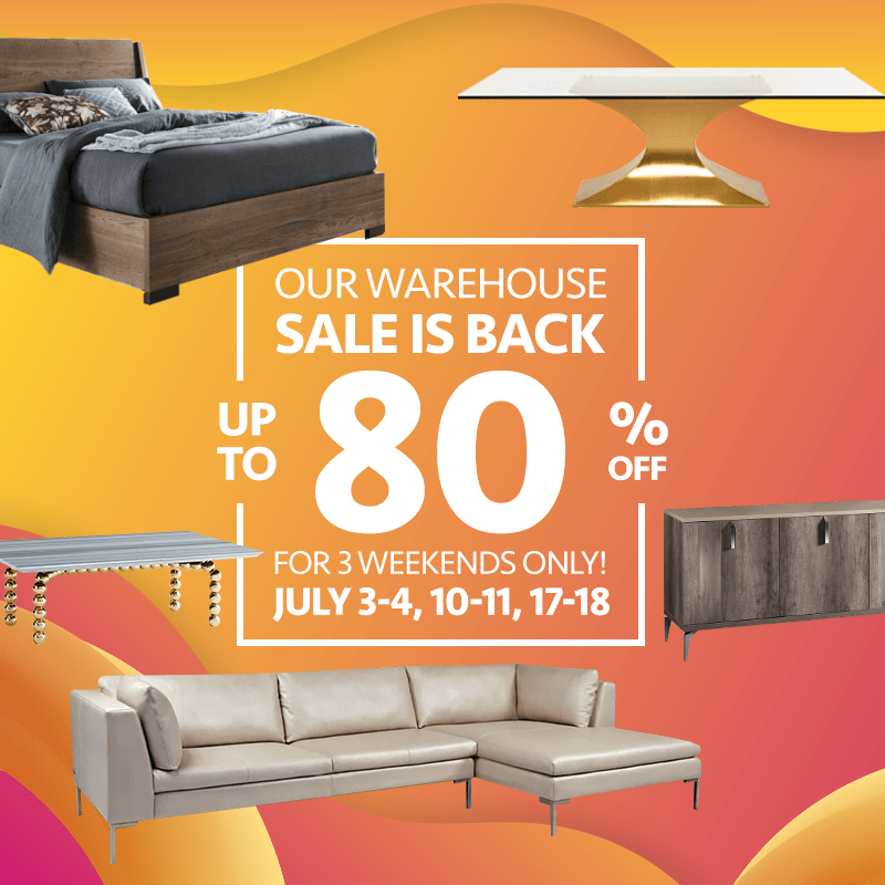Warehouse Sale Weekend July 2020 (Valid From: July 3, 2020 to July 18, 2020) Warehouse Sale Weekend July 2020 (Valid From: July 3, 2020 to July 18, 2020)